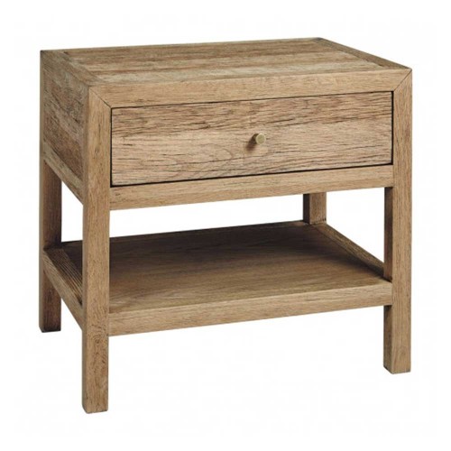MARCELLE bedside table in light oak