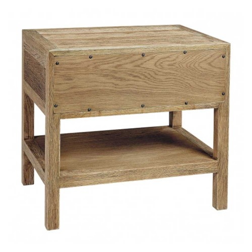 MARCELLE bedside table in light oak