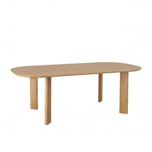 Tisch SIMONA aus heller Eiche - 220 x 110 x 75 cm