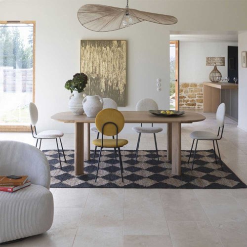 Alfombra de yute DIAMOND - 300 x 200 cm