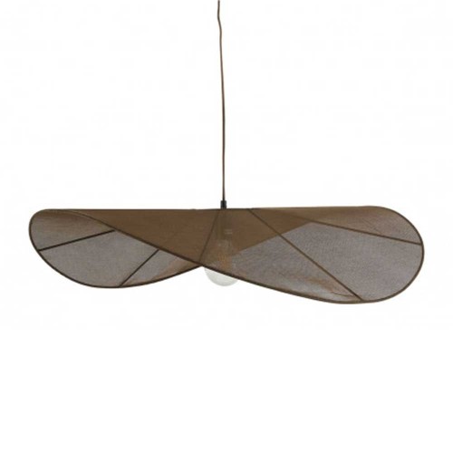 Suspension ALBA en tissage brun