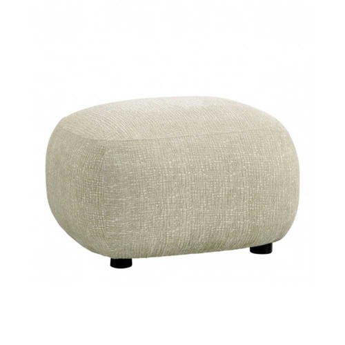 Puff de terciopelo LISETTE - Arena