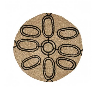 MODA wall decoration in sea rush Blanc d Ivoire