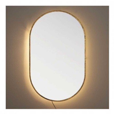 Espejo oval VICTORIA iluminado Blanc d Ivoire