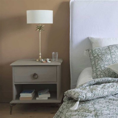 Bedside table GABRIELLE Blanc d Ivoire