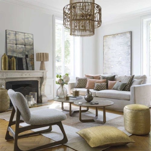 MAXINE ronde salontafel - Groot model