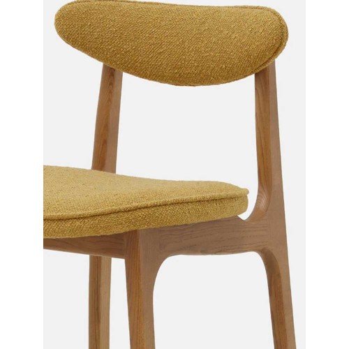 Chaise de bar 200-190 - boucle Moutarde