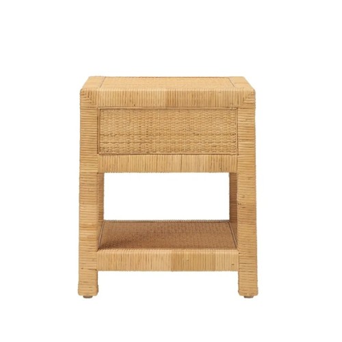 Table de chevet rotin et cannage SAIGON