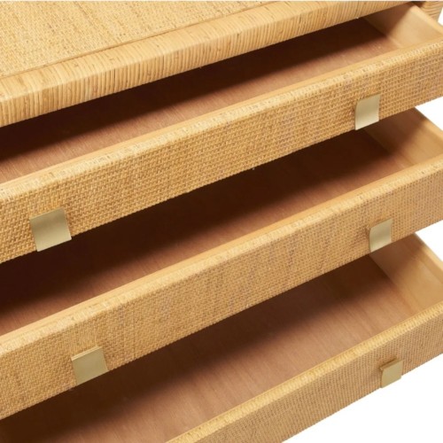 SAIGON rattan chest of drawers