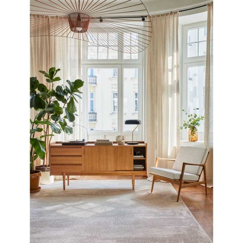 Fauteuil Stefan - boucle Crème