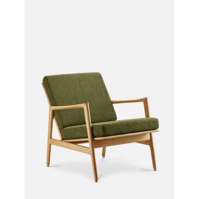 Fauteuil Stefan - boucle Olive 366 Concept