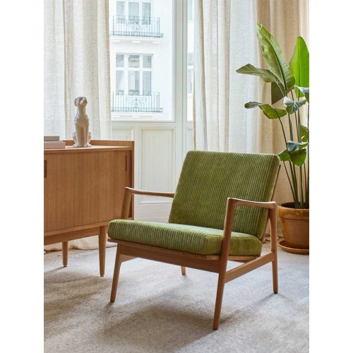 Sessel Stefan - cord Kaki