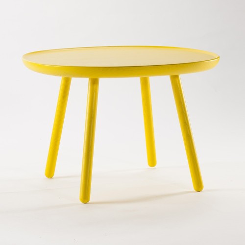 Naive side table L yellow Emko