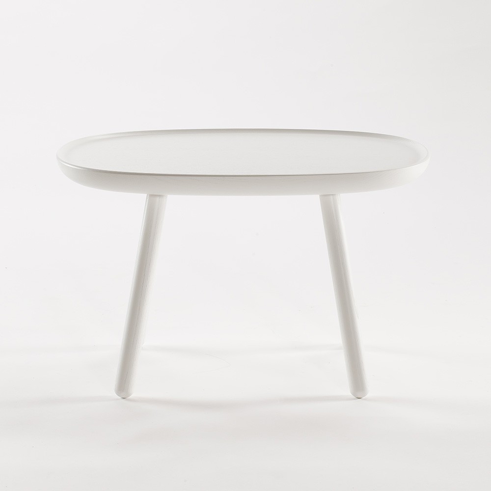 Table d'appoint Naive M blanc Emko