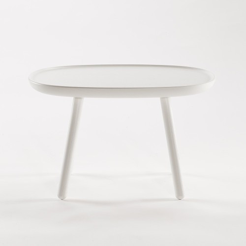 Table d'appoint Naive M blanc Emko
