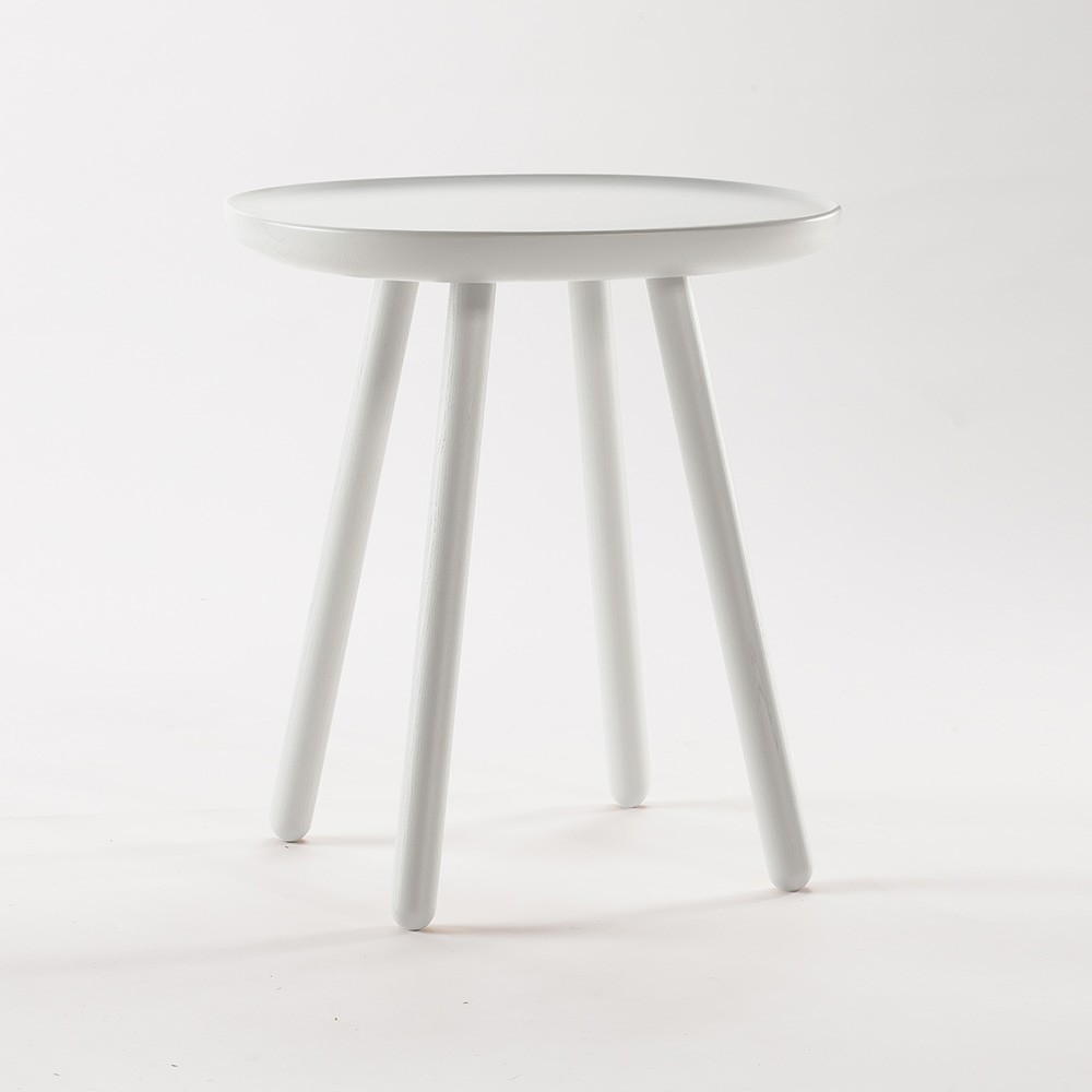 Naive side table S white Emko