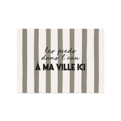 Set de table vinyle personnalisé Pôdevache