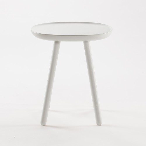 Table d'appoint Naive S blanc Emko