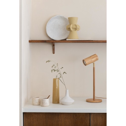 Lampadaire bamboo Java, LED3W GU10, natural