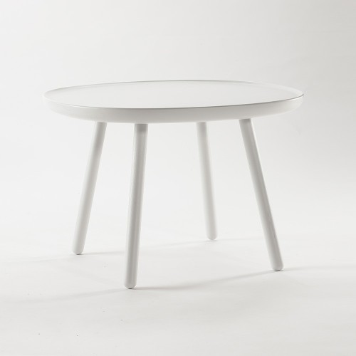 Table d'appoint Naive L blanc Emko