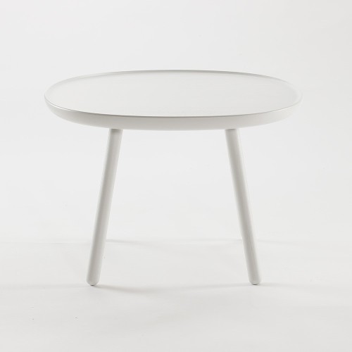 Mesa auxiliar Naive L blanco Emko