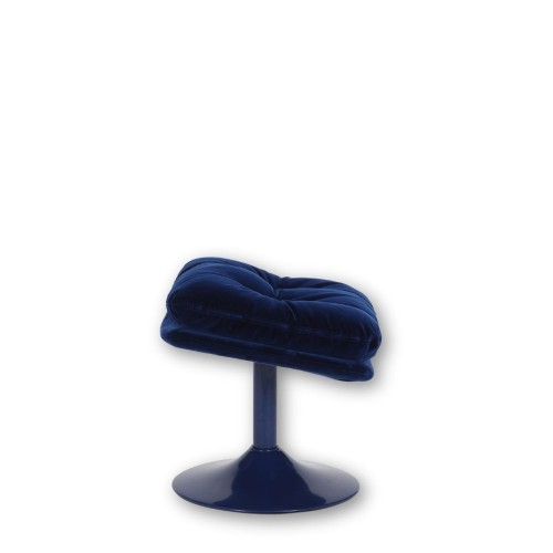 Sillón Memento naranja quemado, pata negra