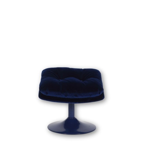 Sillón Memento naranja quemado, pata negra