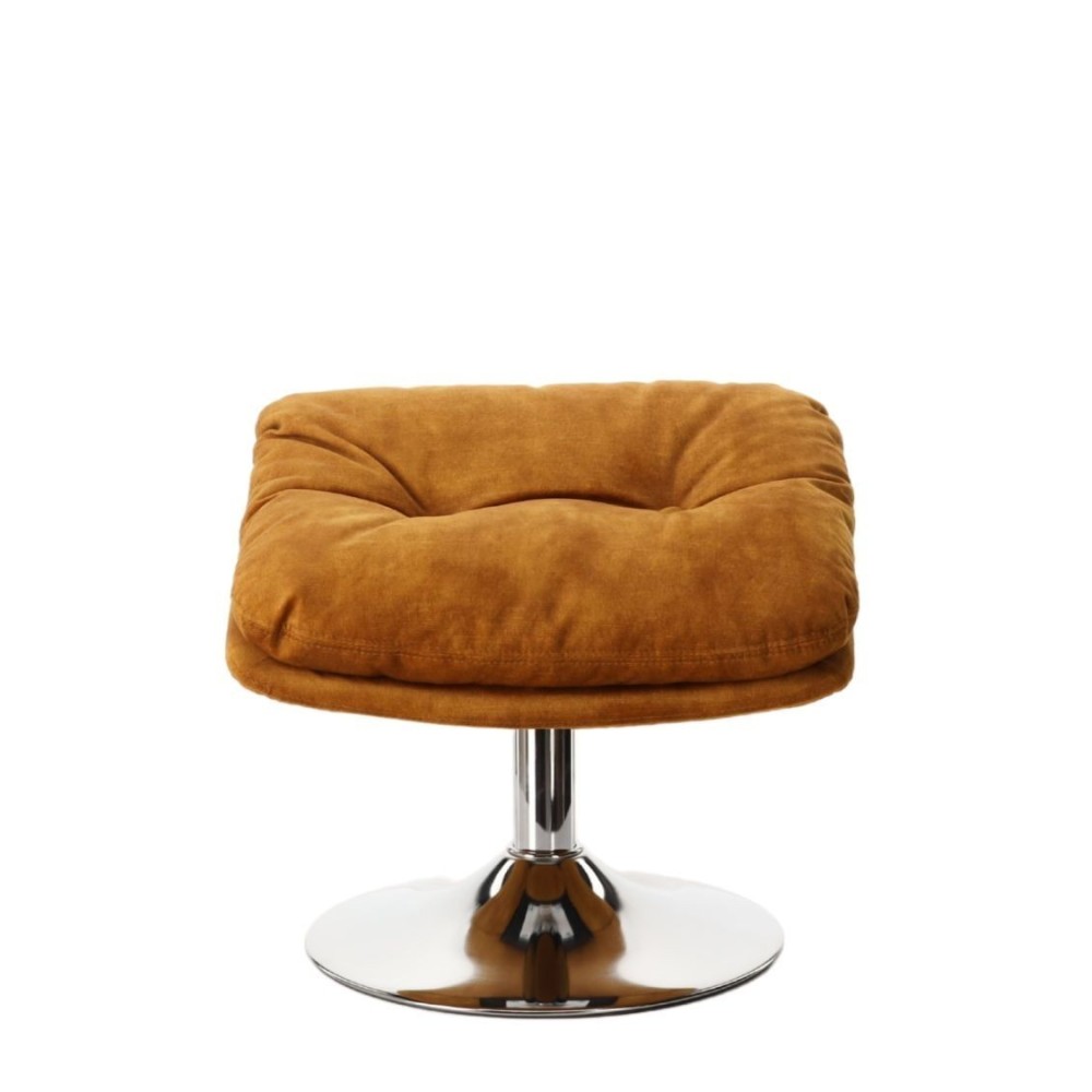 Memento Burnt Orange Armchair, Black Base