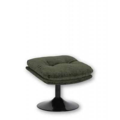 Sillón Memento naranja quemado, pata negra Athezza