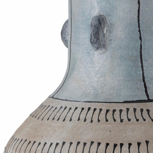 Lampadaire Gadiela, Bleu, Grès