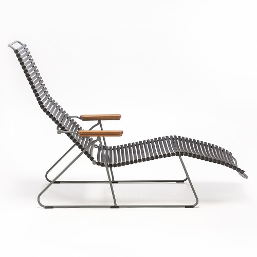 Sedia lounge Click blu scuro Houe