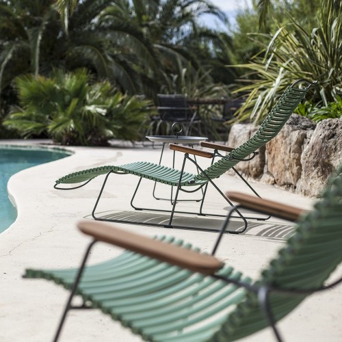 Sedia lounge Click blu scuro Houe