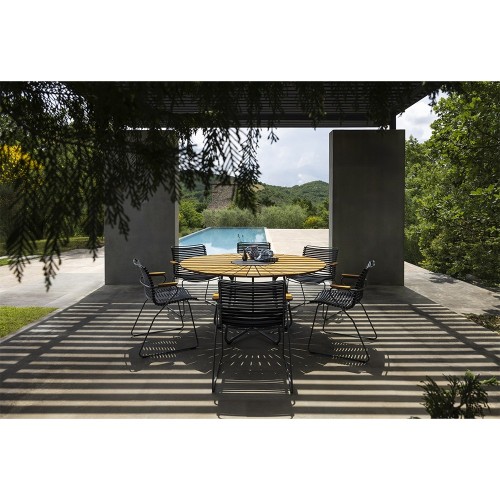 Table ronde de salle à manger