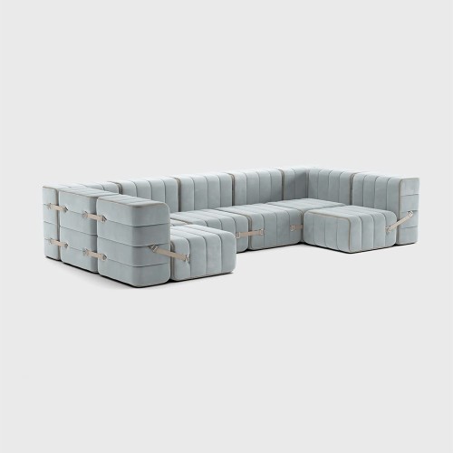 Set of 15 Curt modules - Barcelona fabric Ambivalenz