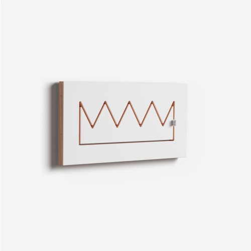 Wall-mounted coat rack Fläpps Hillhäng Iceberg