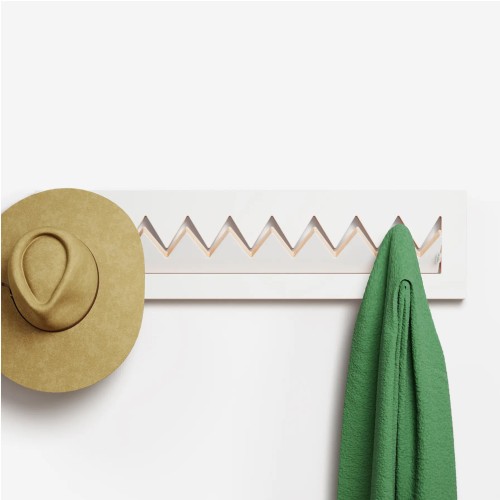 Wandgarderobe Fläpps- Kronenhäng-80x20