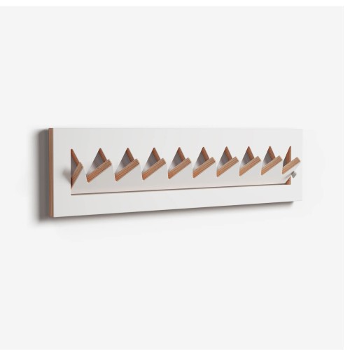 Wandgarderobe Fläpps- Kronenhäng-80x20