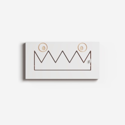 Wandgarderobe Fläpps Monsterhäng - 40x20