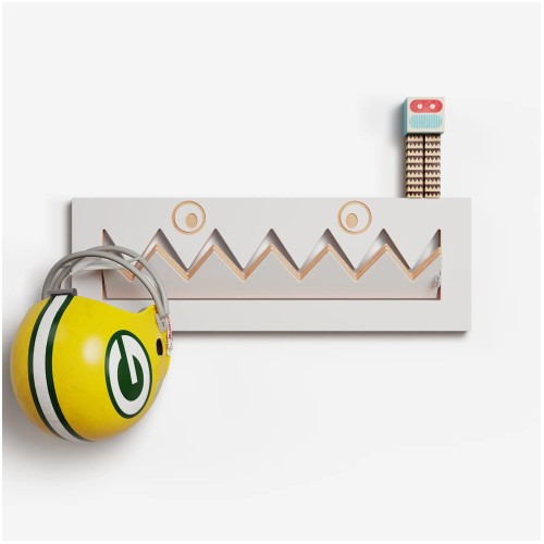 Wall coat rack Fläpps- Monster-60x20