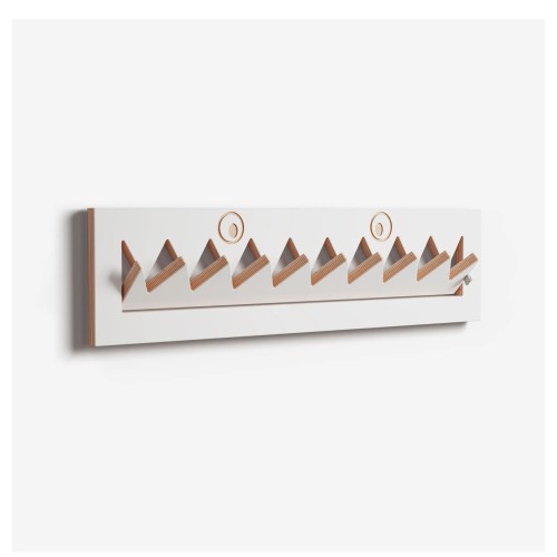 Wandgarderobe Fläpps- Kronenhäng-80x20