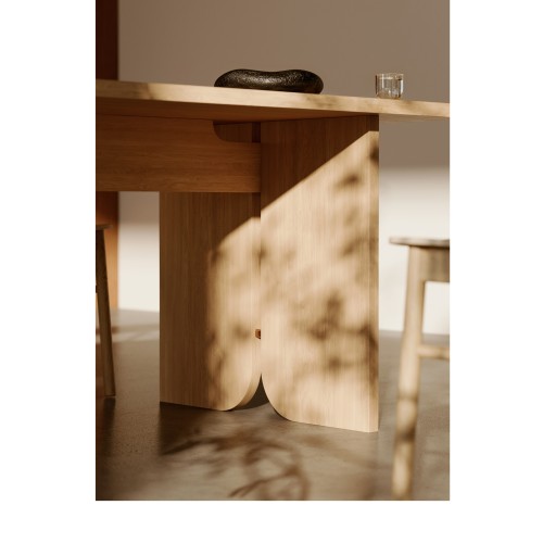 Tavolo da pranzo Kimono - Rovere