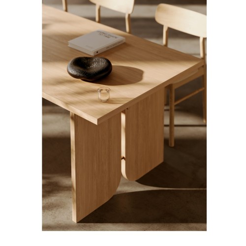 Kimono eettafel - Eik