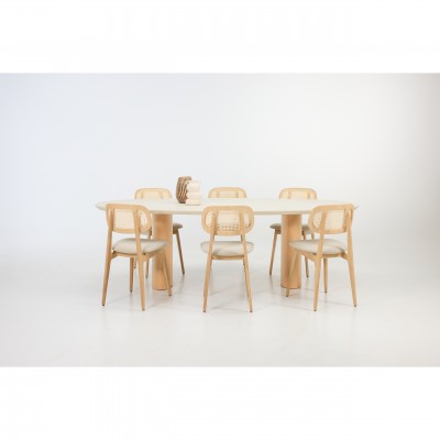 MESA DE COMEDOR FOSTER ELLIPSE Vincent Sheppard