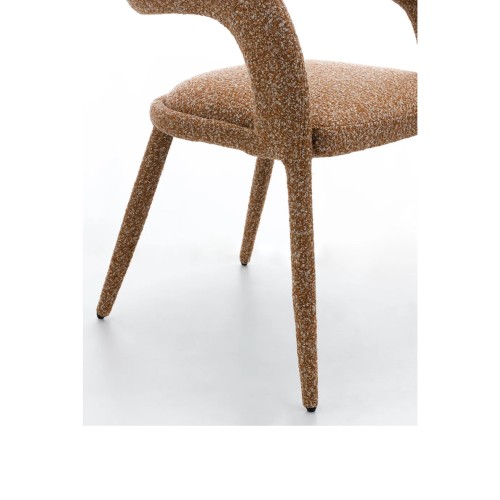 Ponte bouclette stoel Caramel