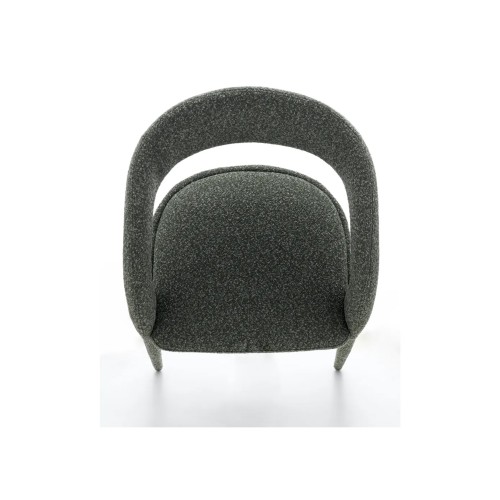 Chaise Ponte bouclette Vert