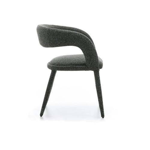 Chaise Ponte bouclette Vert