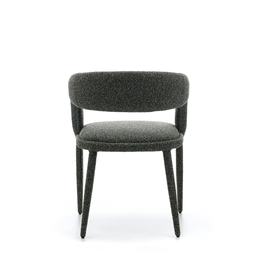 Chaise Ponte bouclette Vert