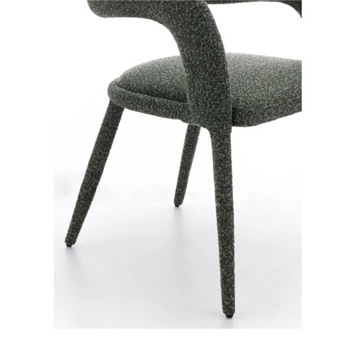 Sedia Ponte Bouclette Verde