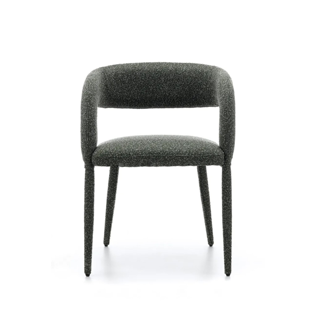 Chaise Ponte bouclette Vert