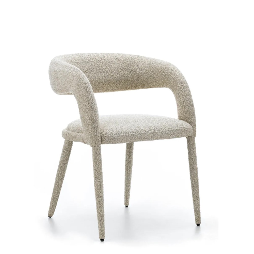 Chaise Ponte bouclette Vert